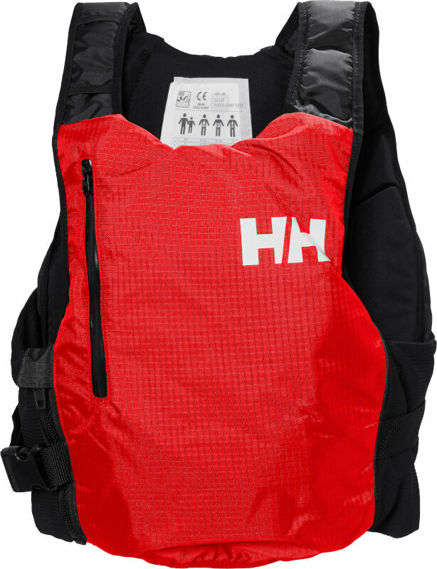Plovací vesta Helly Hansen Rider Foil Race Alert Red 40/50 kg