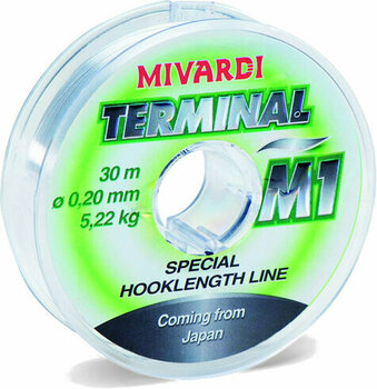 Fiskelina Mivardi Terminal M1 Transparent 0,12 mm 1,53 kg 30 m - 1