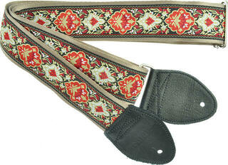 Колан за китара Souldier Cabernet Burgundy Tapestry Cabernet Burgundy Колан за китара