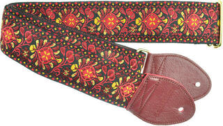 Колан за китара Souldier Hendrix Maroon Vintage Hendrix Maroon Колан за китара