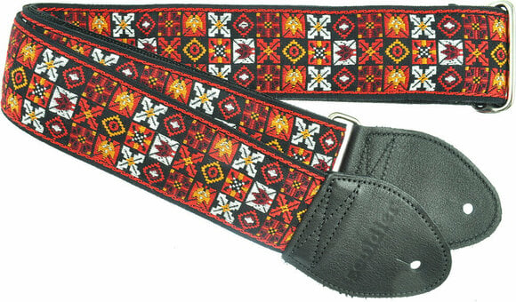 Textile guitar strap Souldier Woodstock Red - 1