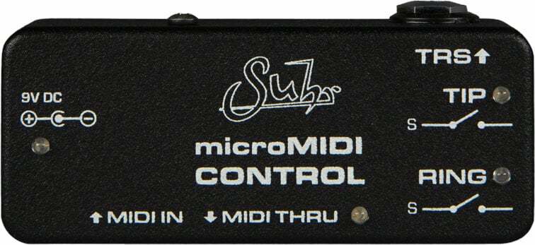 Pedal de efeitos Suhr microMIDI Control