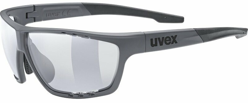 Óculos de ciclismo UVEX Sportstyle 706 V Dark Grey Mat/Mirror Smoke Óculos de ciclismo