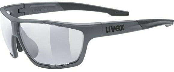 Óculos de ciclismo UVEX Sportstyle 706 V Dark Grey Mat/Mirror Smoke Óculos de ciclismo - 1