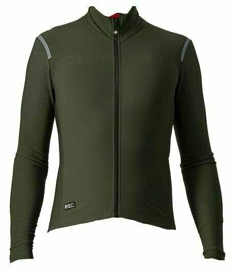 Odzież kolarska / koszulka Castelli Tutto Nano Ros Jersey Koszulka Military Green 2XL