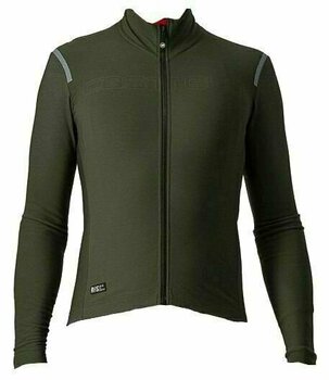 Maglietta ciclismo Castelli Tutto Nano Ros Jersey Maglia Military Green 2XL - 1