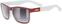 Gafas Lifestyle UVEX LGL 39 Red Mat White/Mirror Smoke Gafas Lifestyle