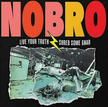 Vinylplade NOBRO - Live Your Truth Shred Some Gnar & Sick Hustle Clear Blue (LP) - 1