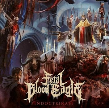 Δίσκος LP Fetal Blood Eagle - Indoctrinate (Blue Vinyl) (LP)