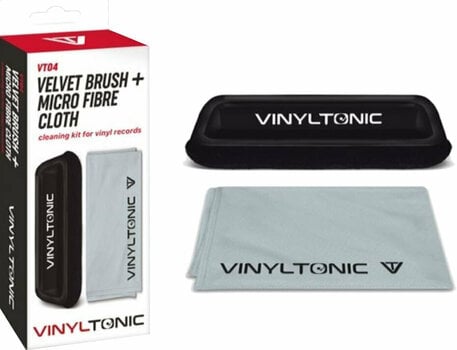 Σετ Καθαρισμού για Δίσκους LP Vinyl Tonic Cloth & Brush Set - 1