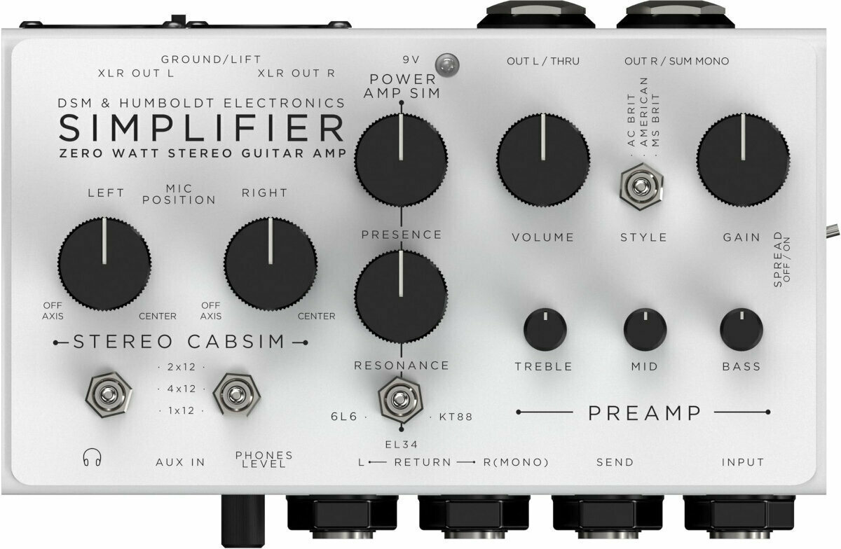 DSM & Humboldt Simplifier Classic Preamp/Rack Amplifier - Muziker