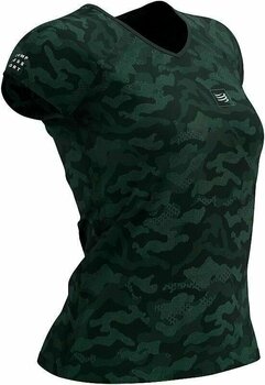 Laufshirt mit Kurzarm
 Compressport Training T-Shirt Camo Premium Silver Pine S Laufshirt mit Kurzarm - 1