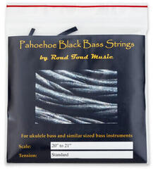 Cordas para ukulele baixo Kala Road Toad Music Pahoehoe Cordas para ukulele baixo