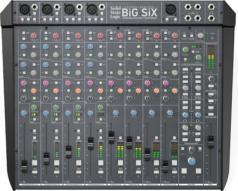 Mixer Analogico Solid State Logic BiG SiX