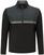 Sudadera con capucha/Suéter Callaway Print Chill Out 1/4 Zip Mens Sweater Caviar S