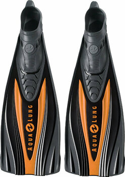 Barbatanas Aqua Lung Express FF Fins Black/Orange 36/37 - 1