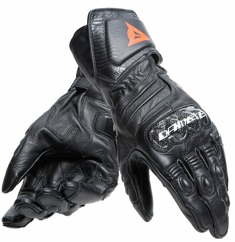 Motorcycle Gloves Dainese Carbon 4 Long Black/Black/Black S Motorcycle Gloves