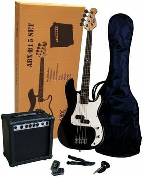 4-string Bassguitar ABX ABX-B15 SET Black - 1