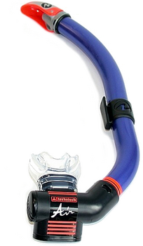 Snorkel Aqua Lung Air Dry P.V. Blue - 1