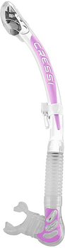Snorkel Cressi Alpha Ultra Dry Lilac - 1