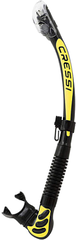 Cressi Alpha Ultra Dry Snorkel Black/Yellow Cressi Alpha Ultra Dry Snorkel Black/Yellow