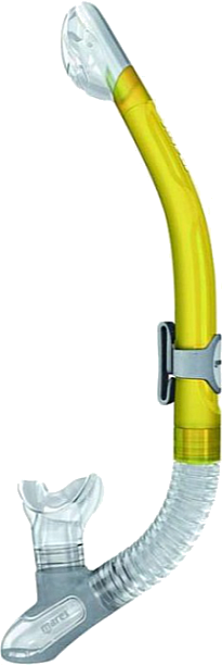 Snorkel Mares Ergo Dry Yellow