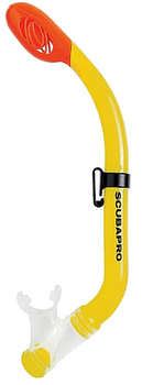Шнорхел за плуване Scubapro Mini Dry Kids Yellow - 1