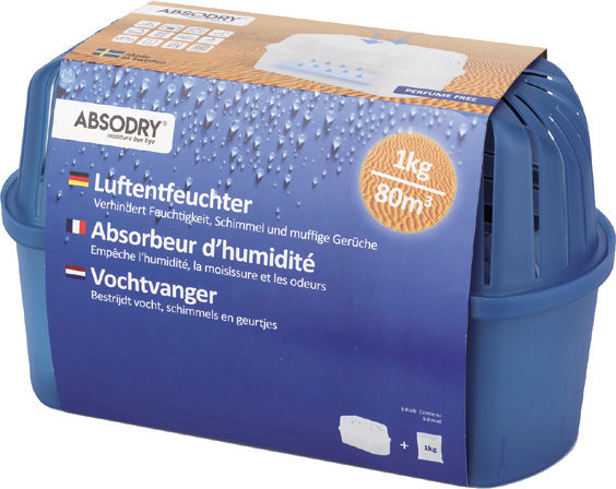 Chémia a príslušenstvo pre WC Absodry Dehumidifier Big Compact 1000 g