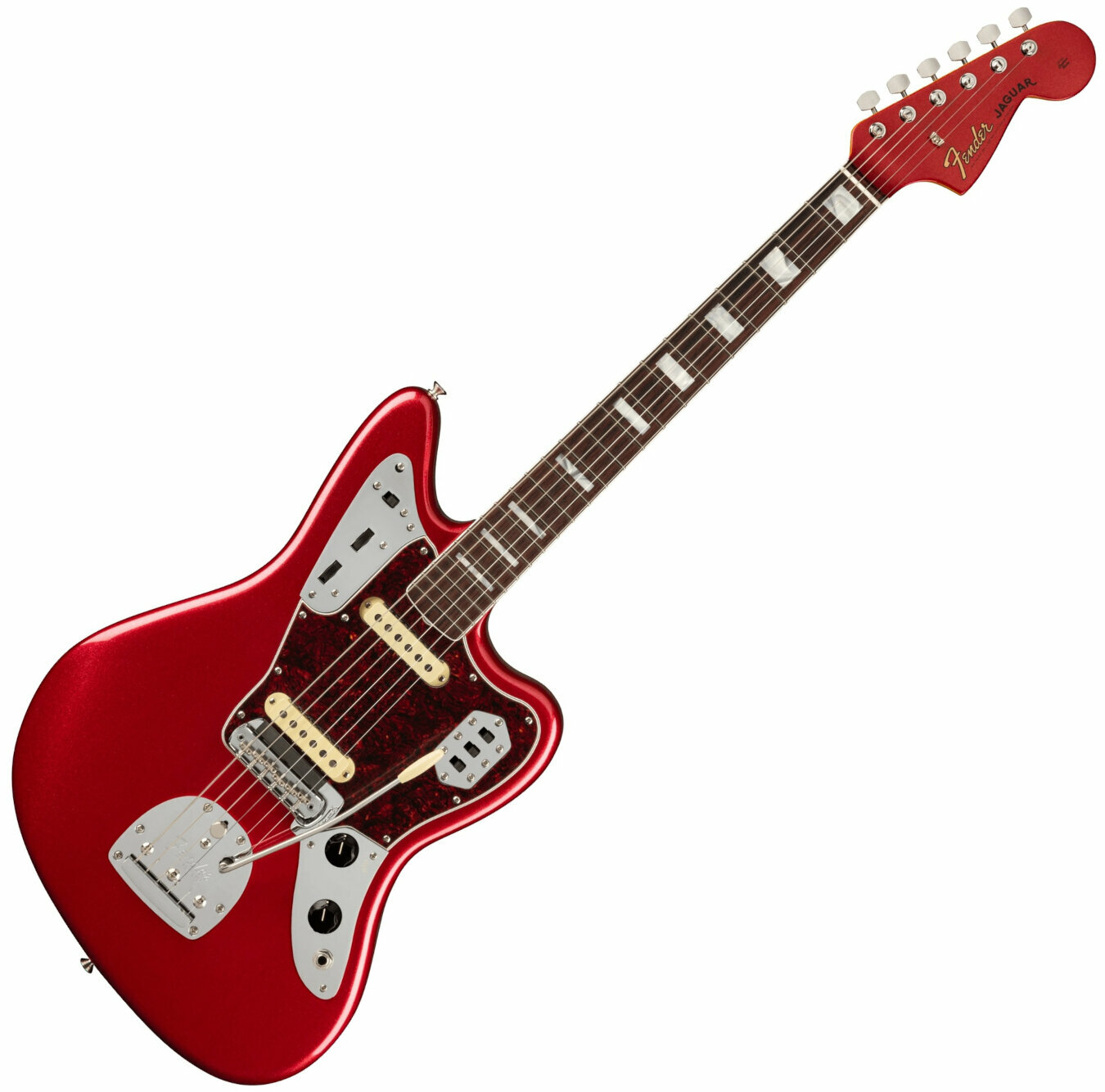 Elektromos gitár Fender 60th Anniversary Jaguar RW Mystic Dakota Red