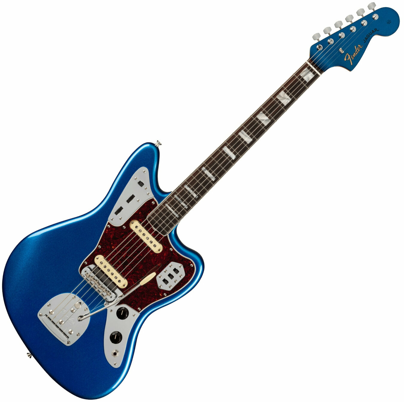 Elektromos gitár Fender 60th Anniversary Jaguar RW Mystic Lake Placid Blue