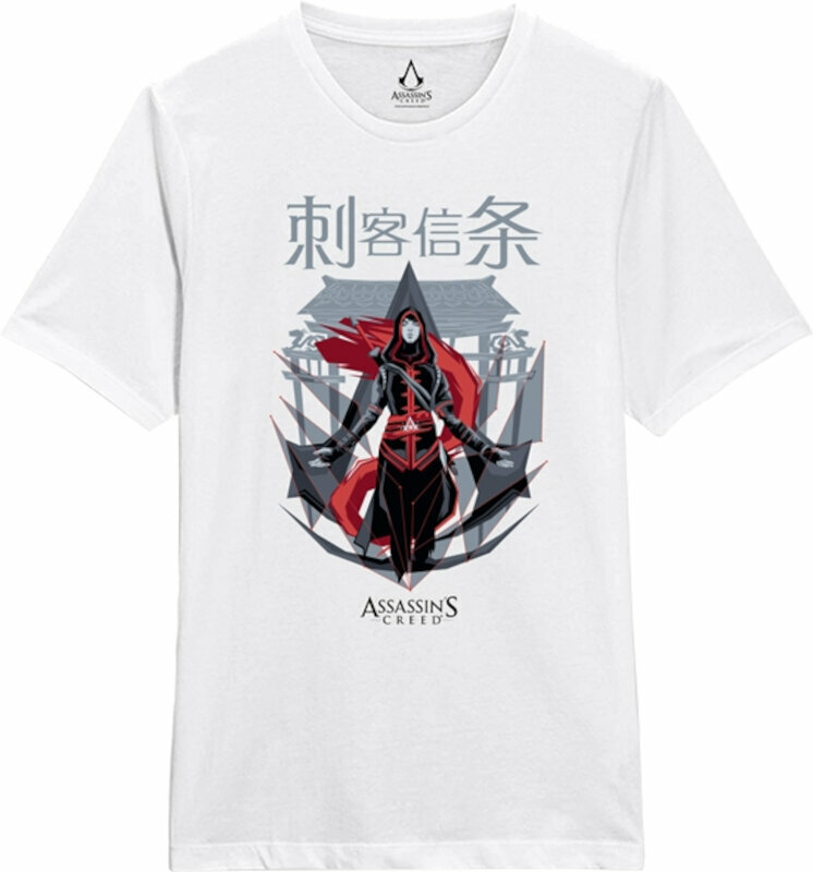 Maglietta Assassins Creed Maglietta Chinese Maschile White S
