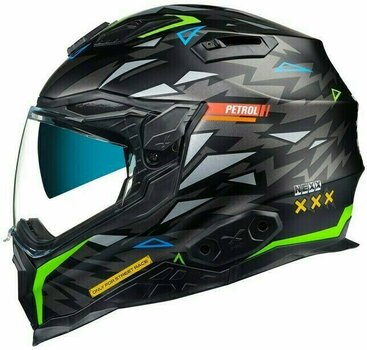 Helm Nexx X.WST 2 Rockcity Black/Neon MT L Helm - 1