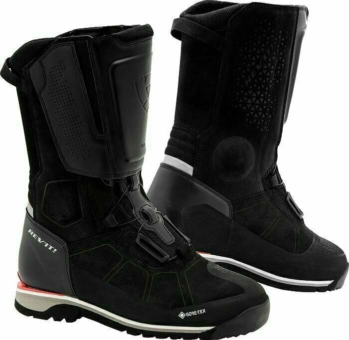 Motorcycle Boots Rev'it! Boots Discovery GTX Black 46 Motorcycle Boots