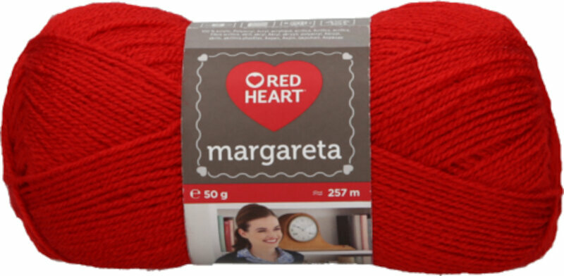 Knitting Yarn Red Heart Margareta 00533 Fire