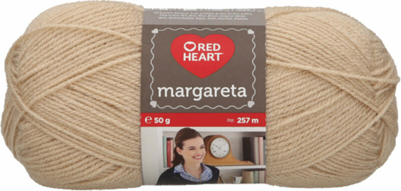 Fios para tricotar Red Heart Margareta 01183 Sand