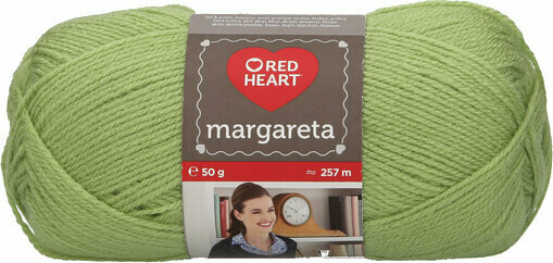 Knitting Yarn Red Heart Margareta 01195 Green - 1