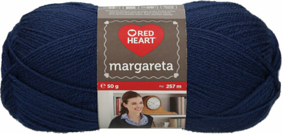 Knitting Yarn Red Heart Margareta 01199 Blue - 1