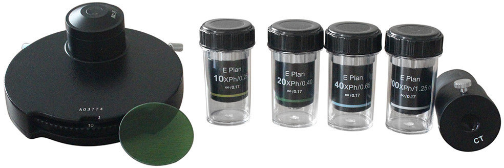 Acessórios para microscópio Levenhuk MED 1000 Dispositivo de contraste Acessórios para microscópio