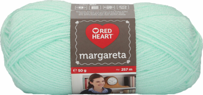 Pletací příze Red Heart Margareta 01200 Pale Green Pletací příze