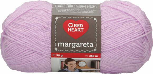 Strickgarn Red Heart Margareta 01201 Light Lilac Strickgarn - 1
