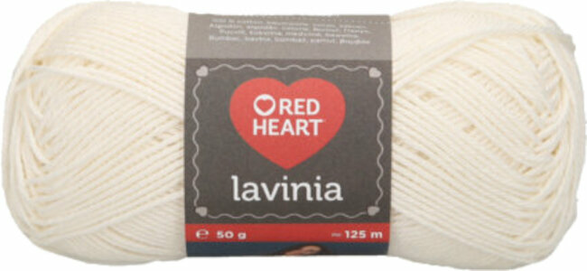 Fil à tricoter Red Heart Lavinia 00003 Nature