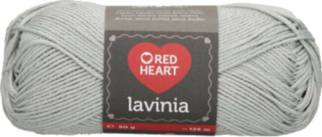 Knitting Yarn Red Heart Lavinia 00007 Silver