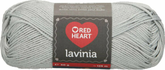 Knitting Yarn Red Heart Lavinia 00007 Silver - 1