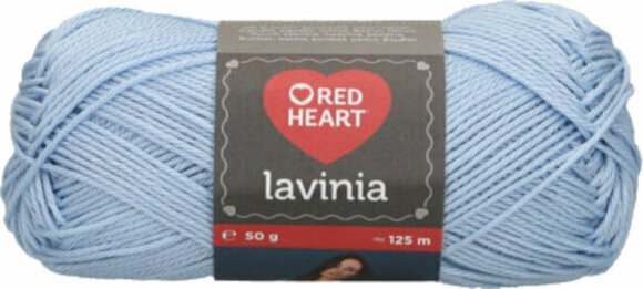 Knitting Yarn Red Heart Lavinia 00010 Light Blue - 1