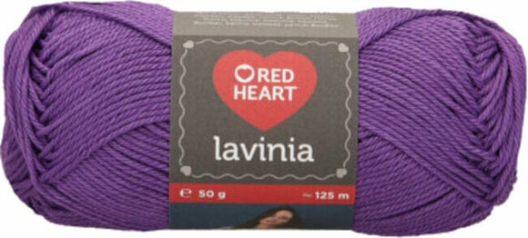 Knitting Yarn Red Heart Lavinia 00016 Lilac Knitting Yarn - 1