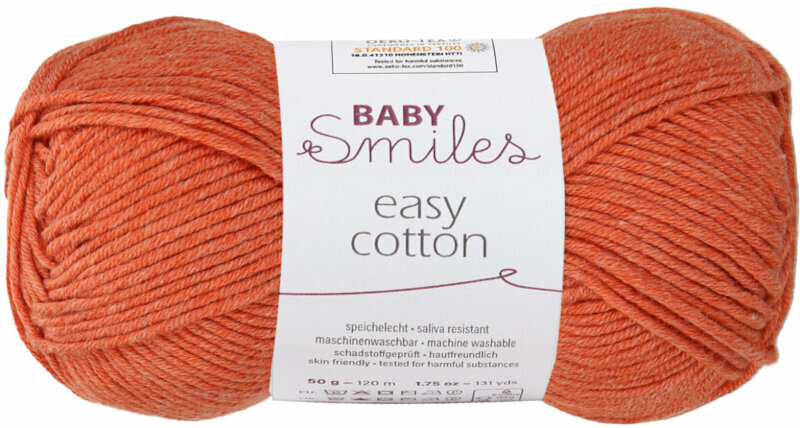 Knitting Yarn Schachenmayr Baby Smiles Easy Cotton 01027 Lily Knitting Yarn