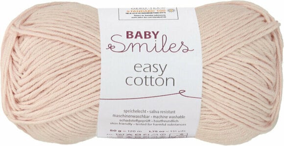 Strikkegarn Schachenmayr Baby Smiles Easy Cotton Strikkegarn 01035 Pink - 1
