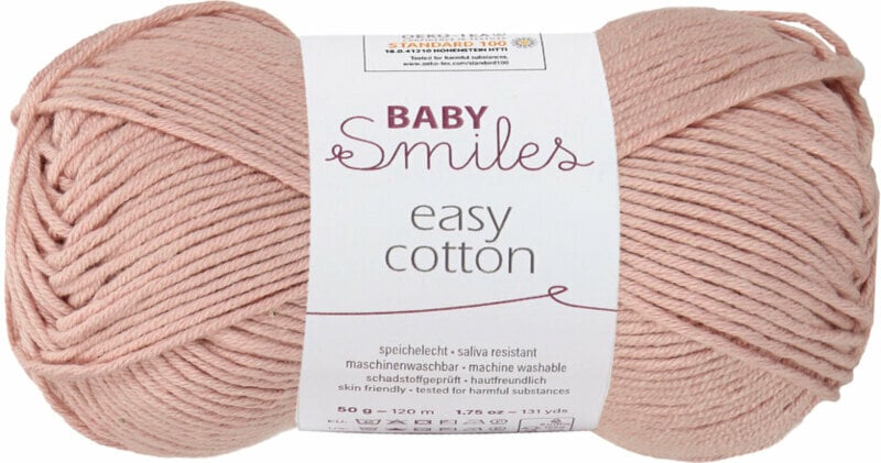 Fire de tricotat Schachenmayr Baby Smiles Easy Cotton 01038 Dusky Pink