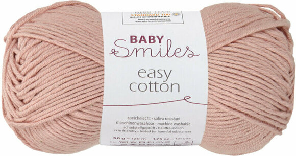 Strikkegarn Schachenmayr Baby Smiles Easy Cotton Strikkegarn 01038 Dusky Pink - 1