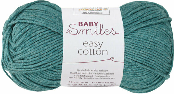 Strikkegarn Schachenmayr Baby Smiles Easy Cotton 01064 Aquamarine - 1